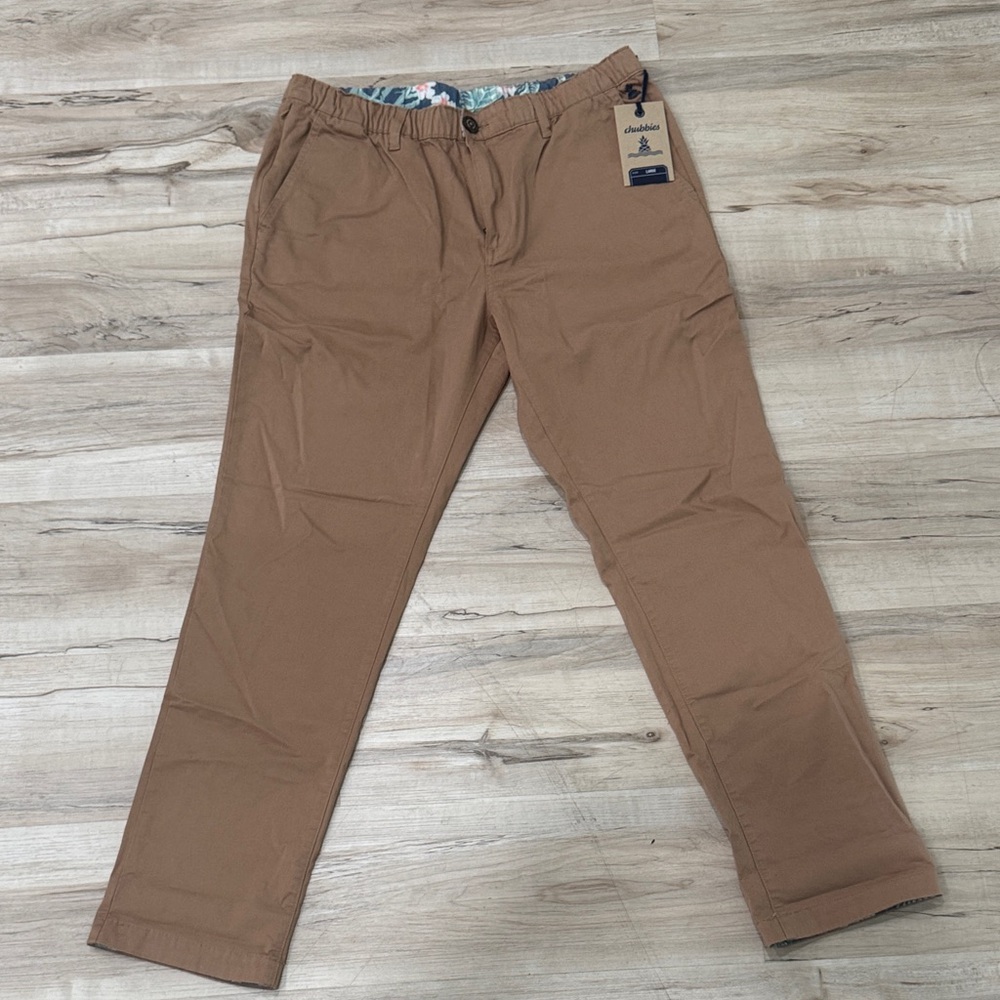 Mens NWT Chubbies Chino’s sz. L